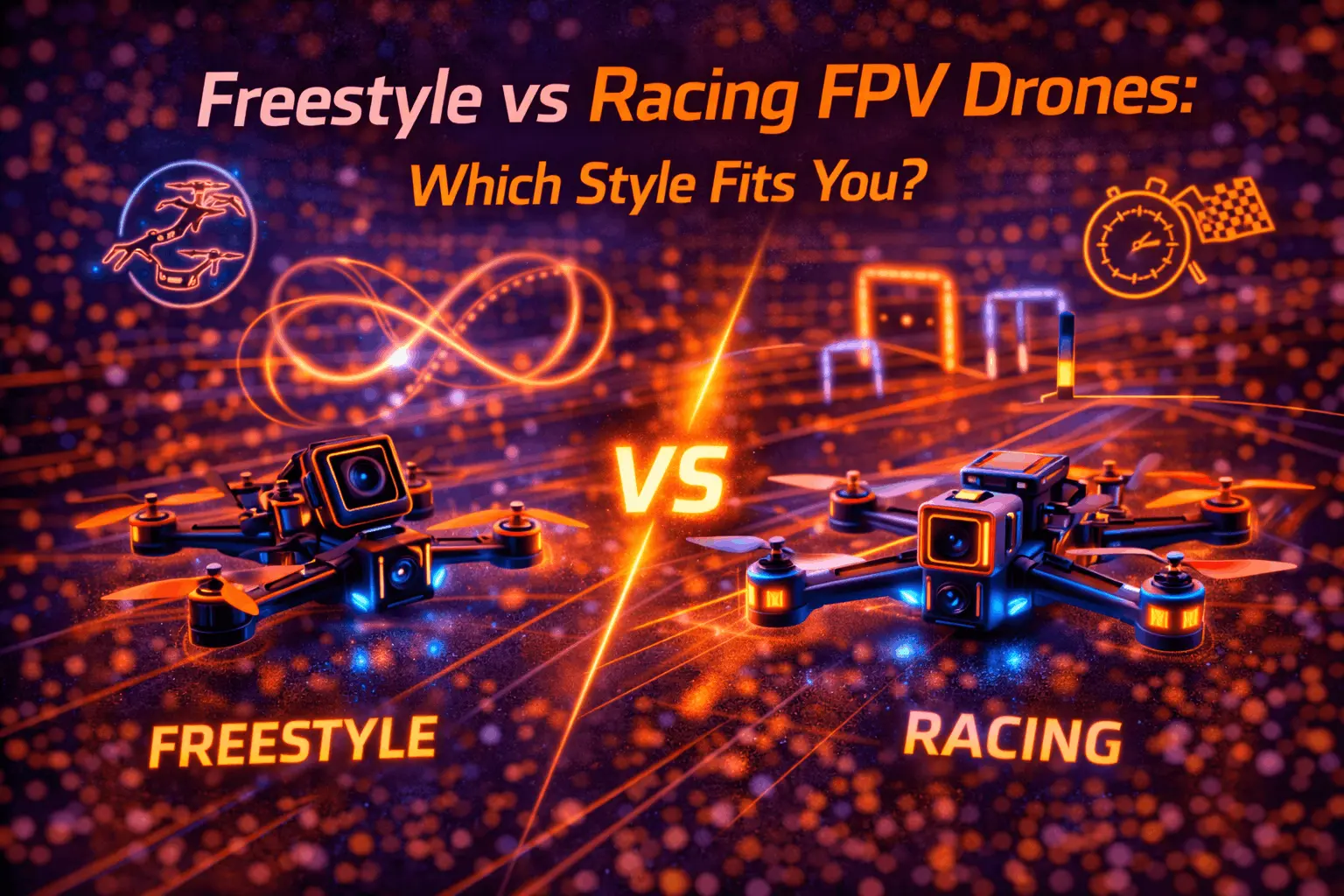 Freestyle vs Racing FPV Drones: Which Style Fits You?
